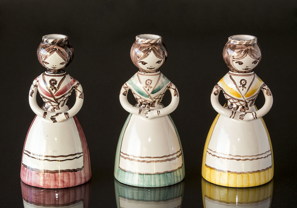 Lars Syberg lysepige / Lysestage flere farver