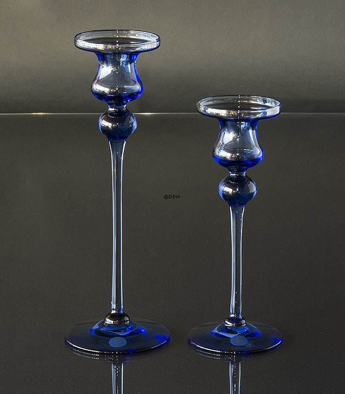 Holmegaard Cassiopeia lysestage, Blå, mellem