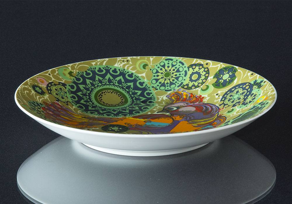 Wiinblad platte, Fugl i mange farver