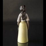 Figurine Flower Girl in Ceramics