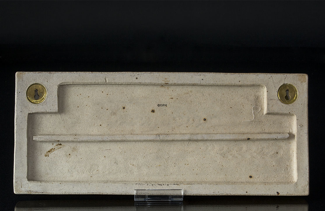 Relief med heste og hestetræner, Bing & Grøndahl