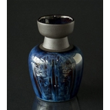 Blå Søholm vase nr. 3325