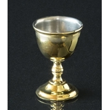 Retro / Vintage Brass Egg Cup with Pattern around the Top, Tonkin AB