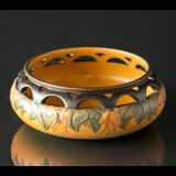 Ipsen Bowl with Leaves on the rim no. 127, small chip on the edge