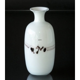 Melody Vase mit Verzierung, Holmegaard, Glas