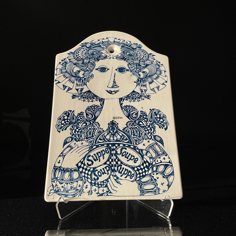 Wiinblad Paloma skærebræt, nr. 3005 - Suppe