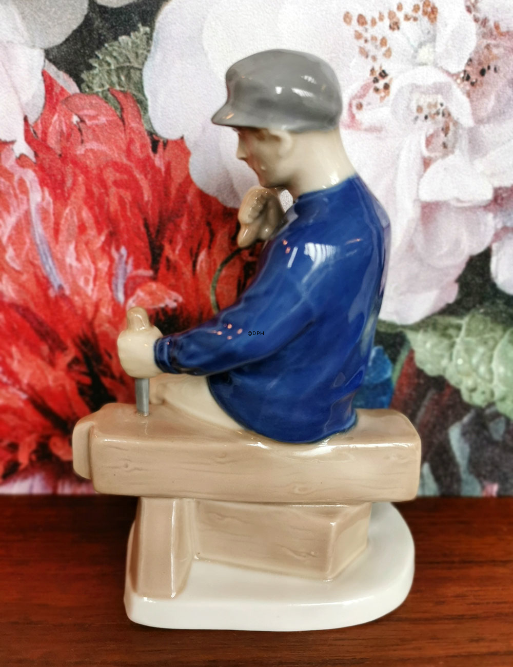 Figur af Tømrer/Snedker, mrk. 12