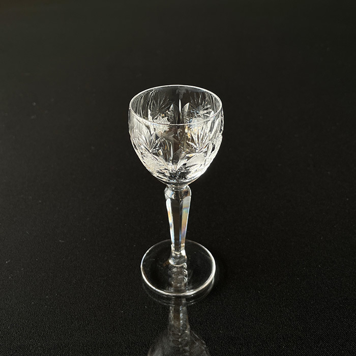 Lyngby Heidelberg krystal drikkeglas, snapseglas