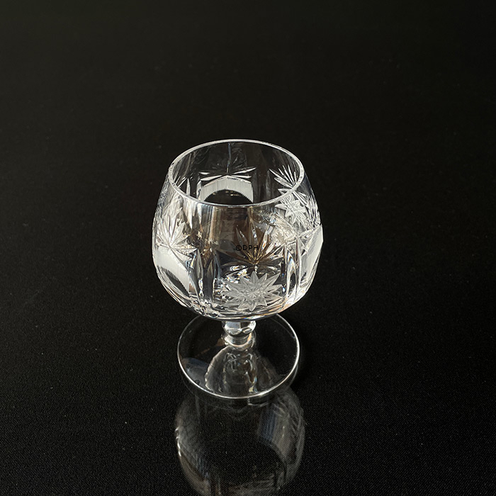 Lyngby Heidelberg krystal drikkeglas, cognac glas