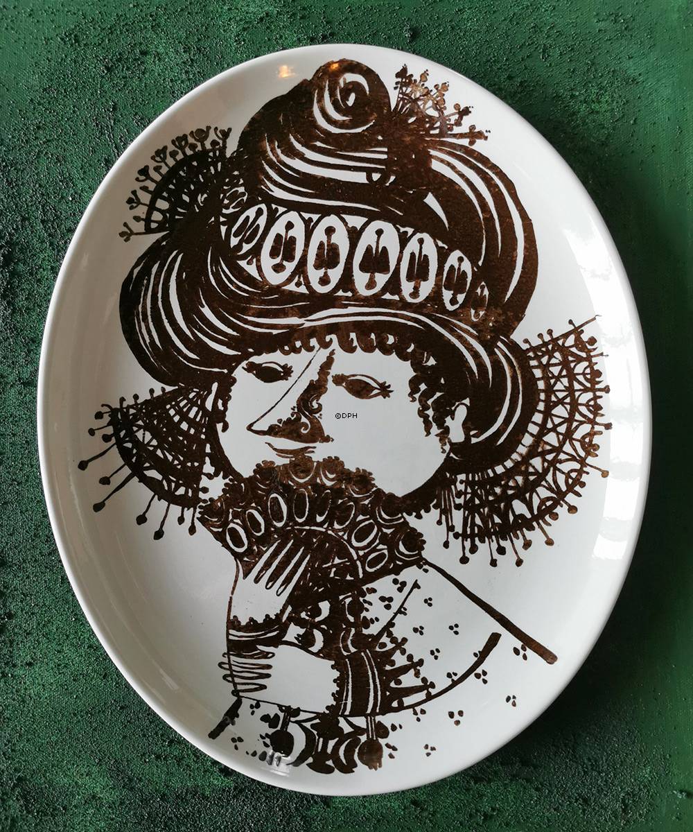 Wiinblad "Donna Elvira" ovalt fad, nr, 3071-461