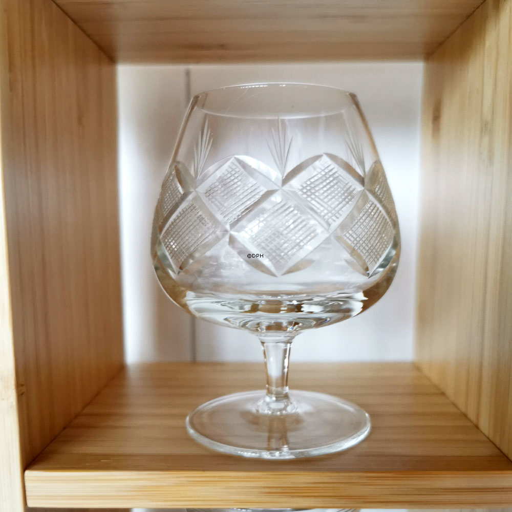 Lyngby Wien Antik drikkeglas, Cognacglas