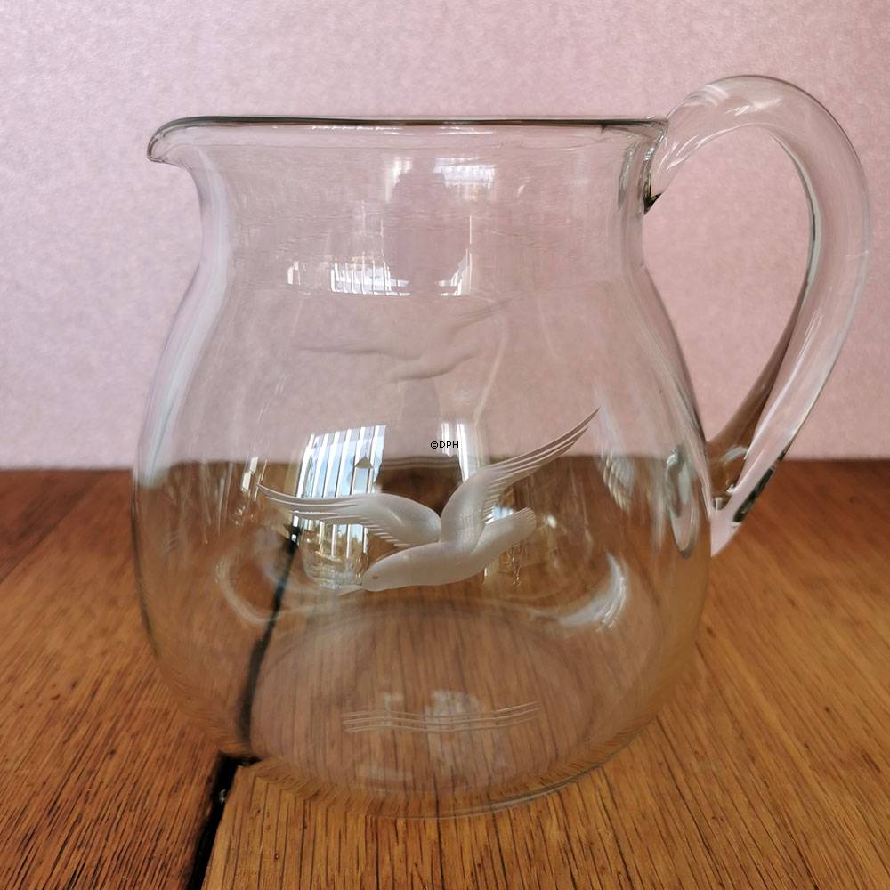 Måge kande uden guldkant