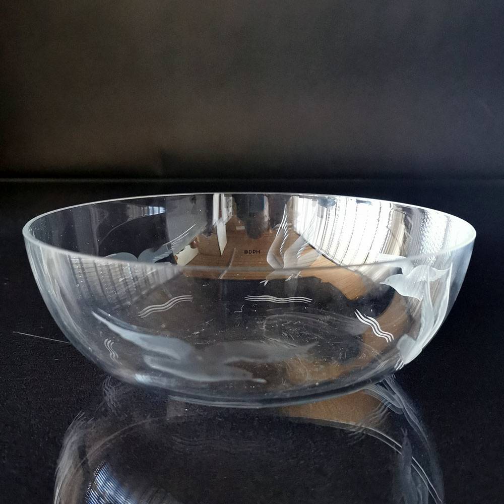 Måge skål uden guldkant