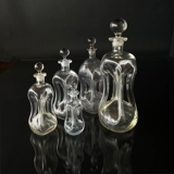 Holmegaard Glug-Flasche mit Pfropfen, Glas 23cm