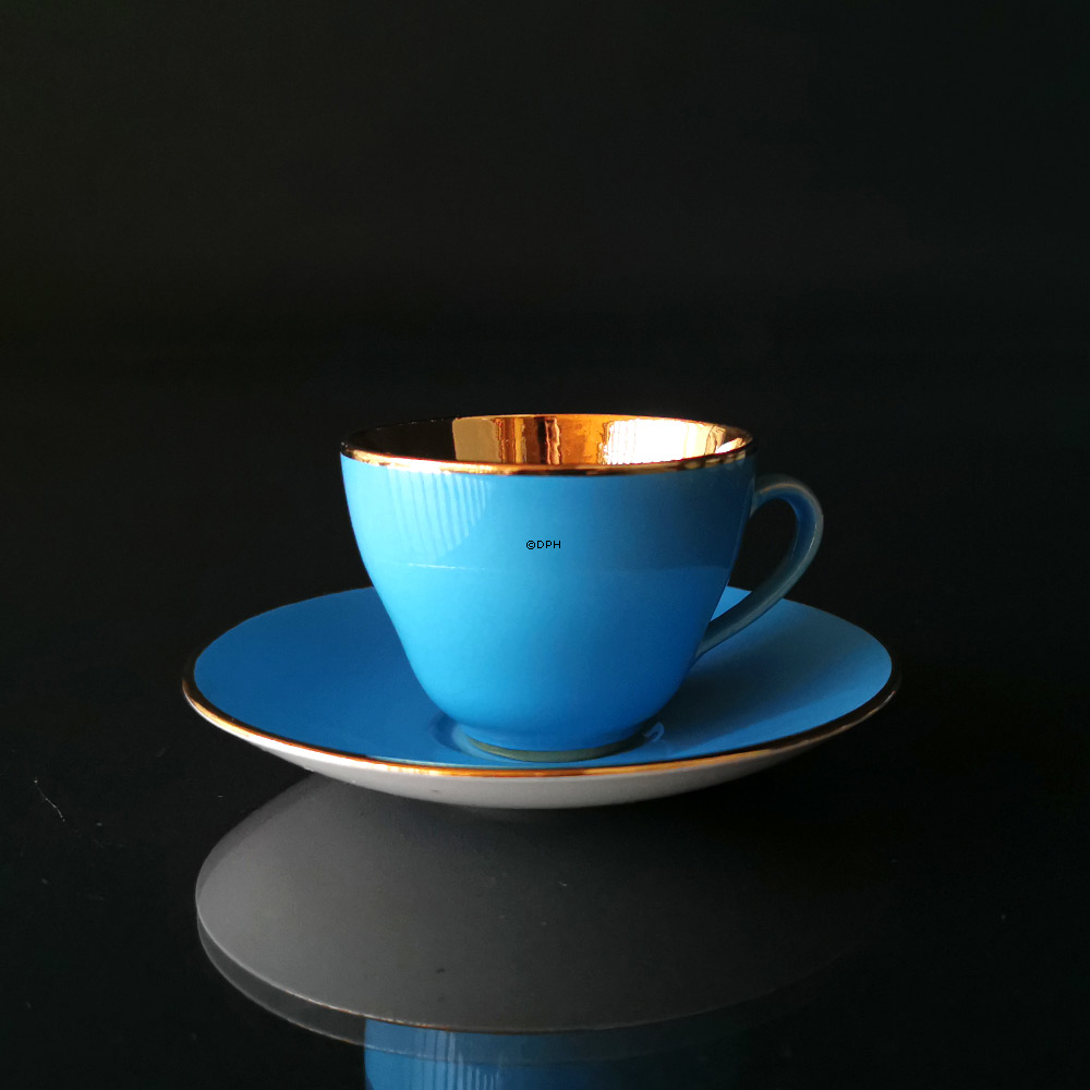 Alumina Confetti, sæt af 11 kopper med underkopper