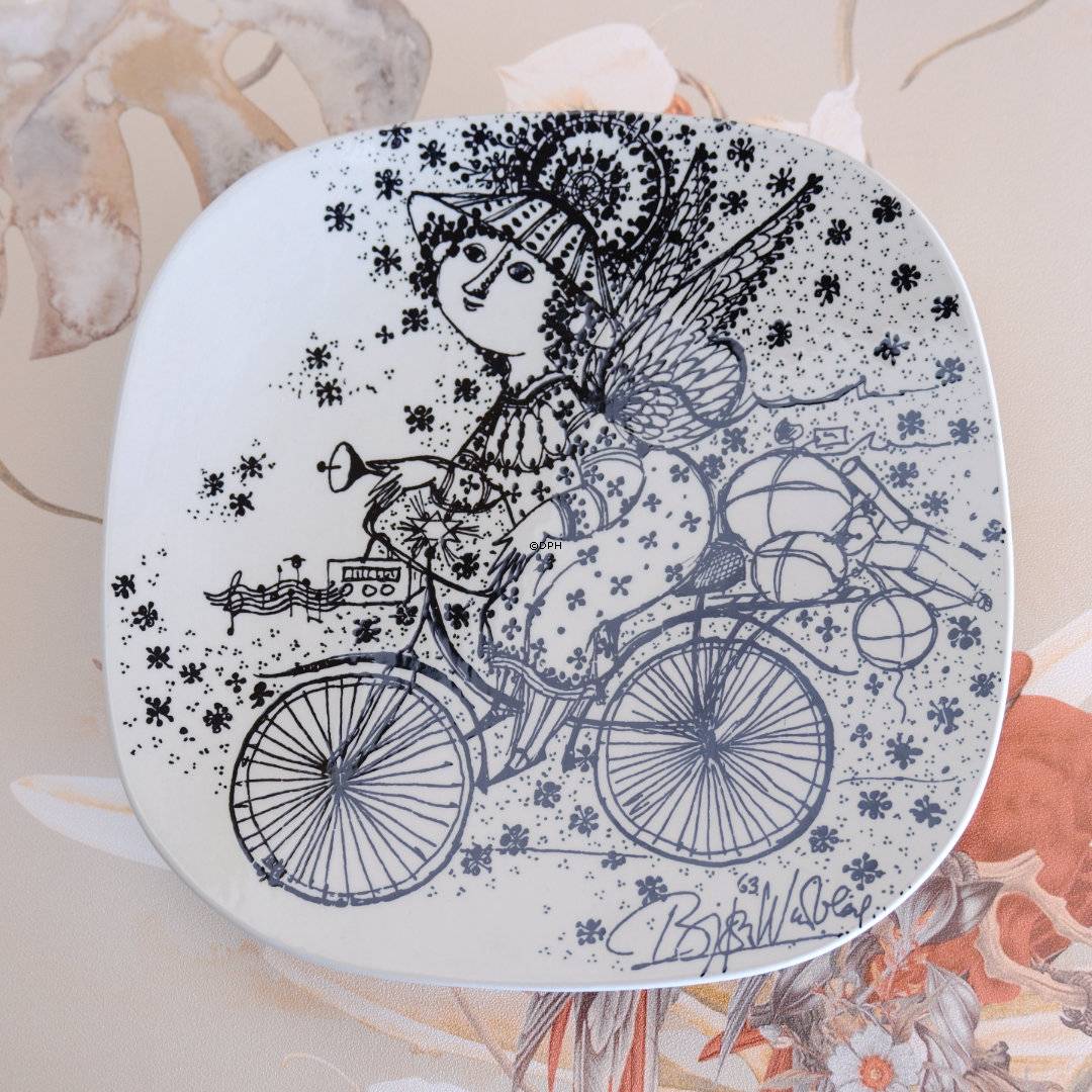 Nymølle Bjørn Wiinblad Arena platte 1963-1964