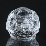 "Snow Ball" Kleiner Glasteelichthalter, 7 cm