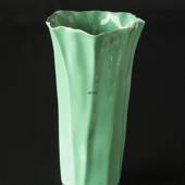 Ole Kortzau, grøn Natura Vase, Royal Copenhagenn
