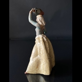 Lladro figur, ung kvinde med vandkrukker "vandbærer" 33 cm
