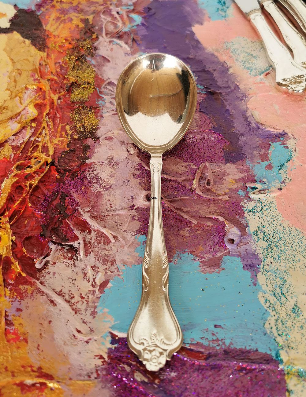 Cohr Denmark Atla Riberhus sølvplet bestik, 131 dele