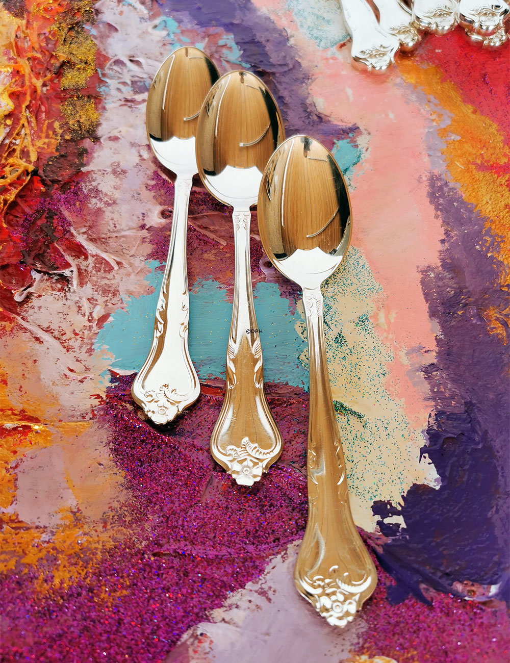 Cohr Denmark Atla Riberhus sølvplet bestik, 131 dele