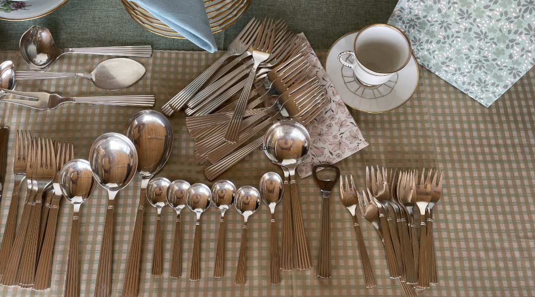 KJA Helene sølvplet bestik, 100 dele