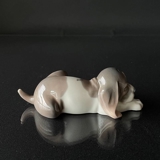 Lladro playing puppy, figurine of dog