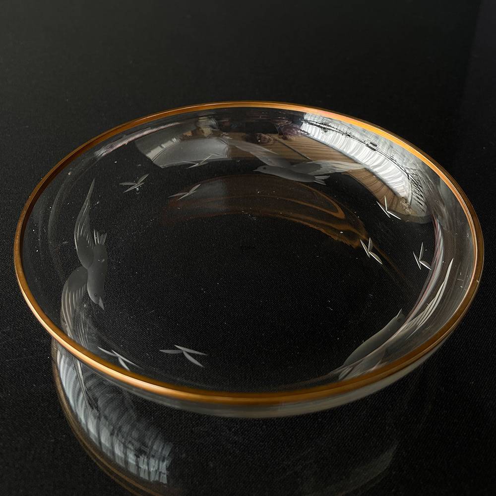 Lyngby måge dessert asiet/skål