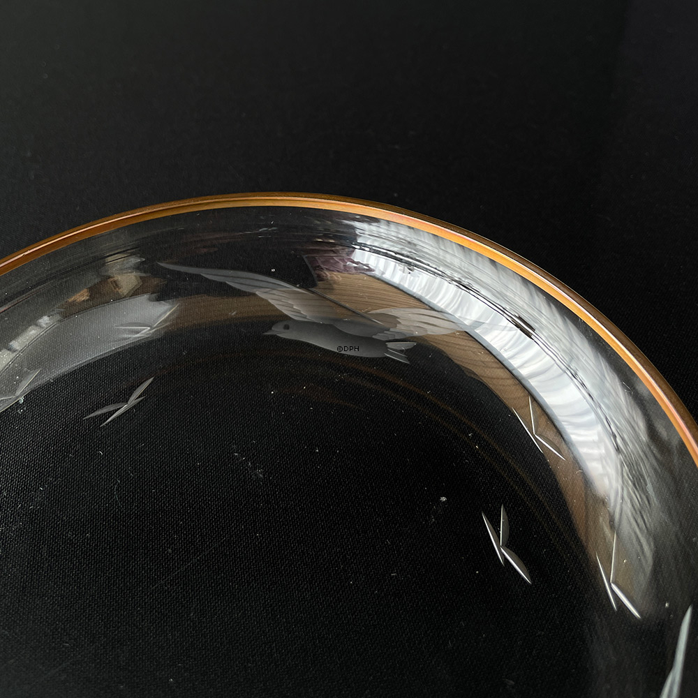 Lyngby måge dessert asiet/skål