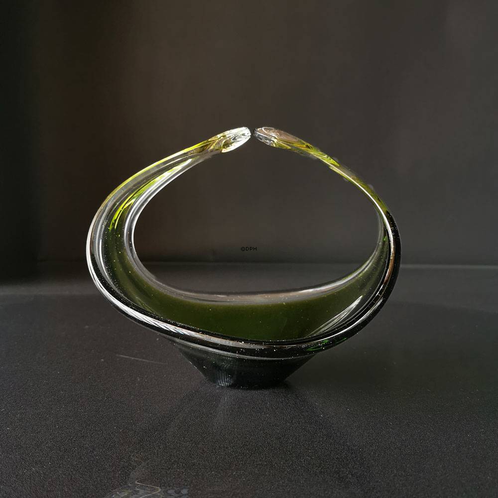 Glas skål eller kruv, grøn