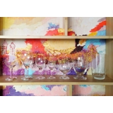 Holmegaard Kirsten Piil glas, lille snaps glas