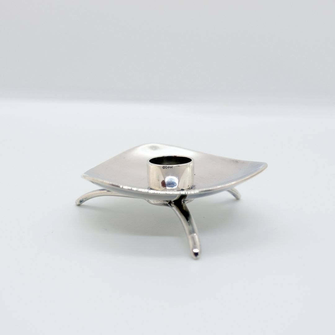 Cohr Denmark Atla sølvplet lysestage til små lys (juletræslys)