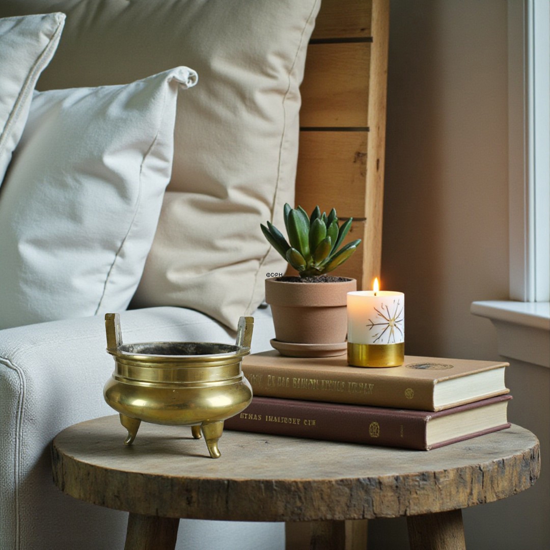 Kinesisk bronzerøgelsesbrænder fra 1800-tallet