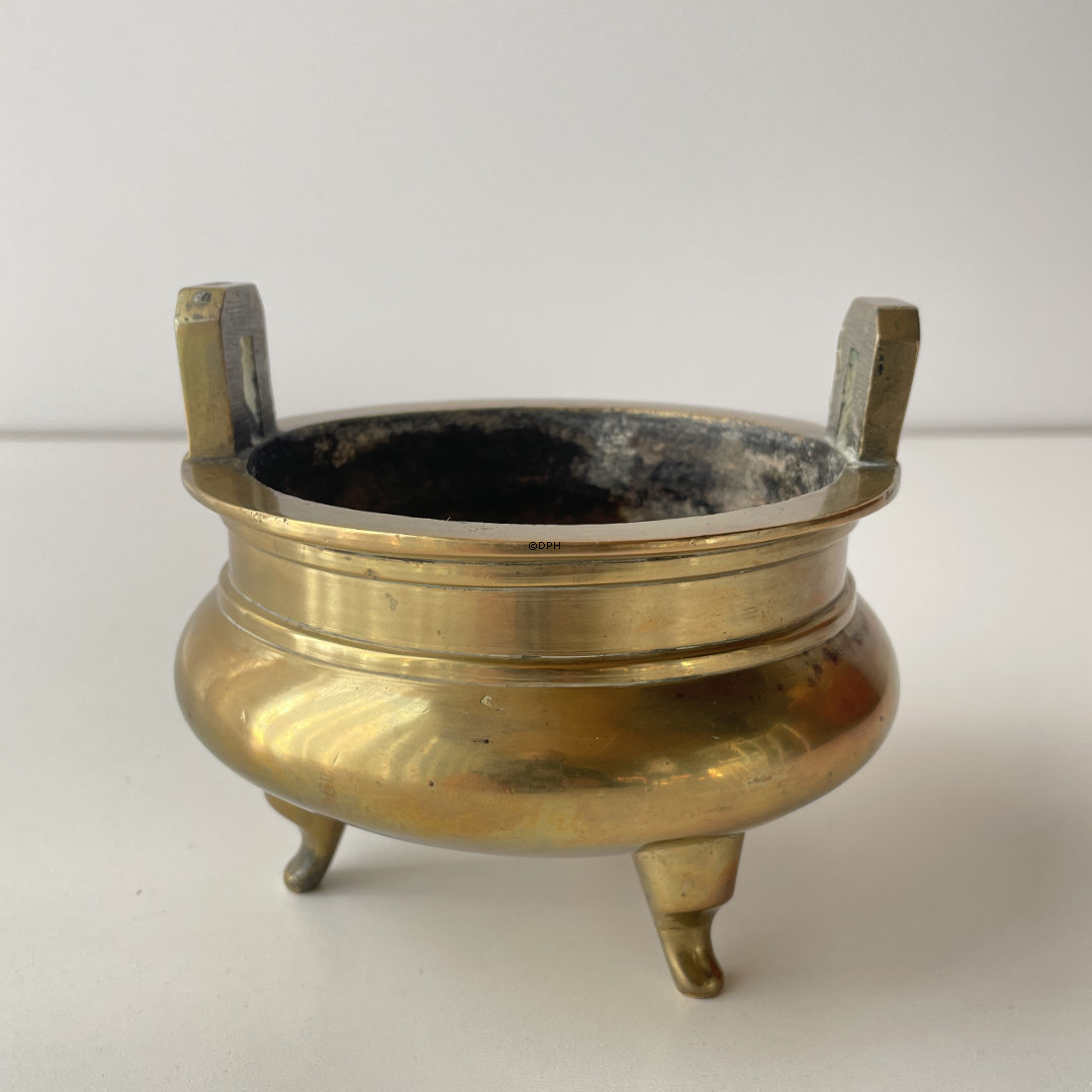 Kinesisk bronzerøgelsesbrænder fra 1800-tallet