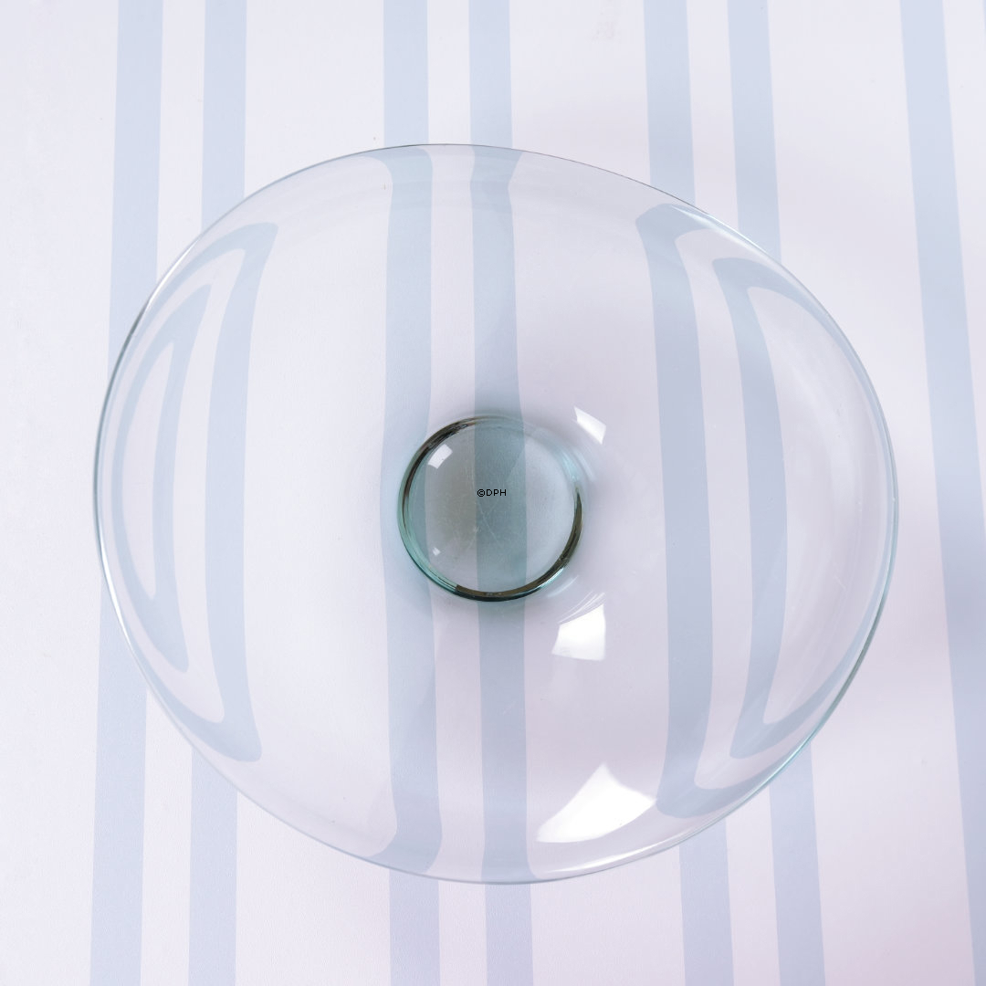 Holmegaard Selandia fad, klar, stor