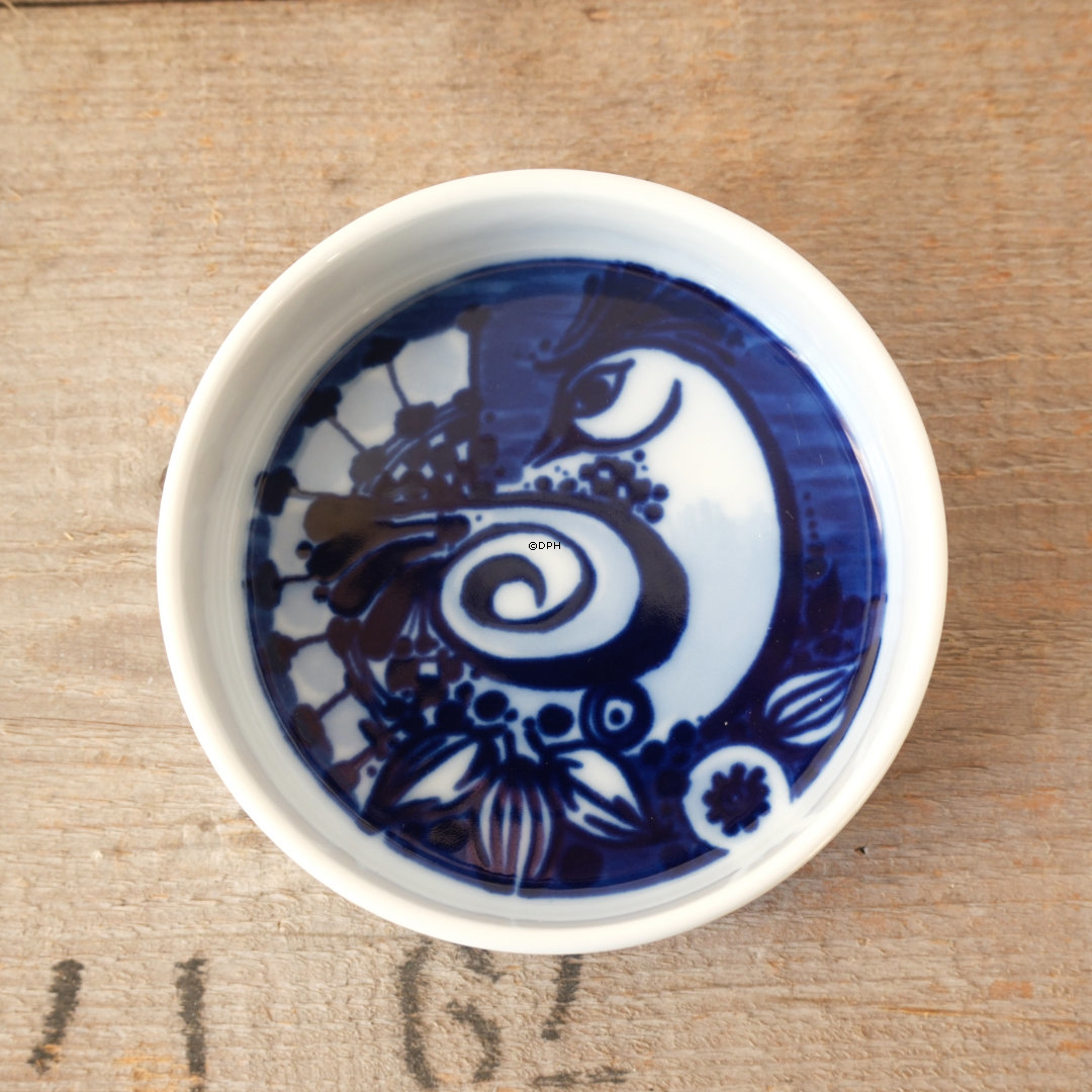 Bjørn Wiinblad lille skål med fugl Ø11 cm