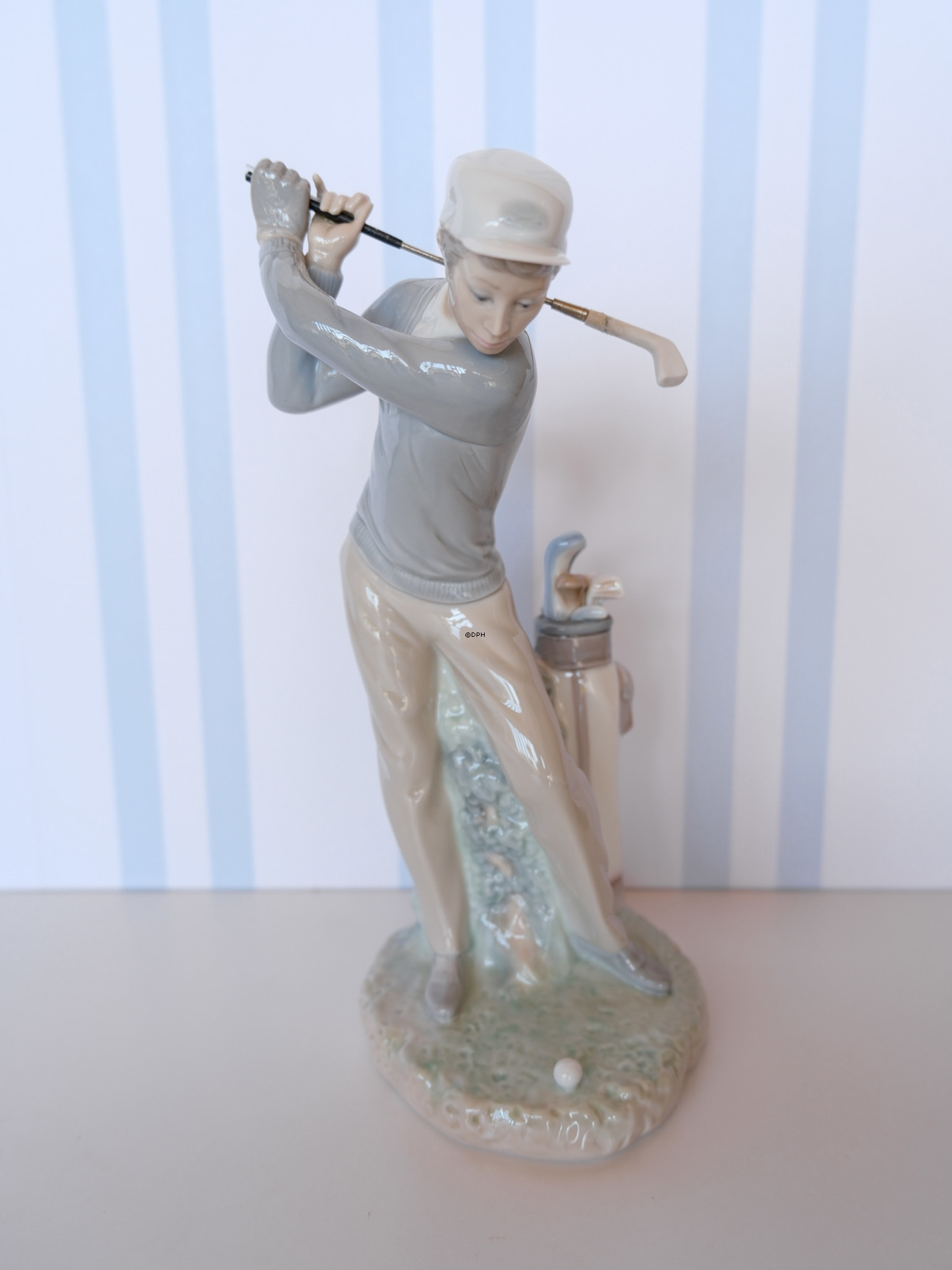 Golfspiller, Lladro figur nr. 4824