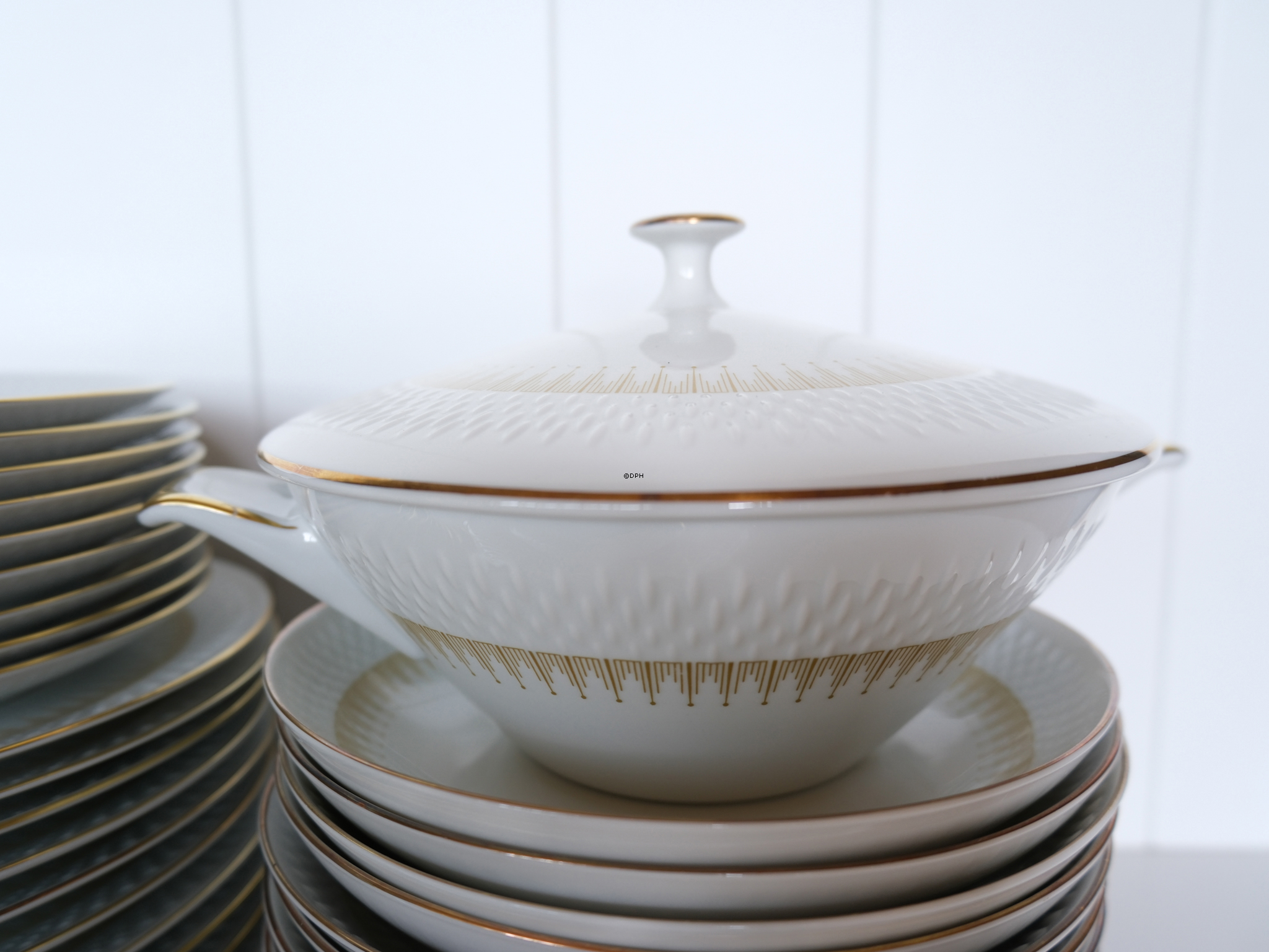 Bavaria Marcelisborg spisestel porcelæn (ialt 40 dele)