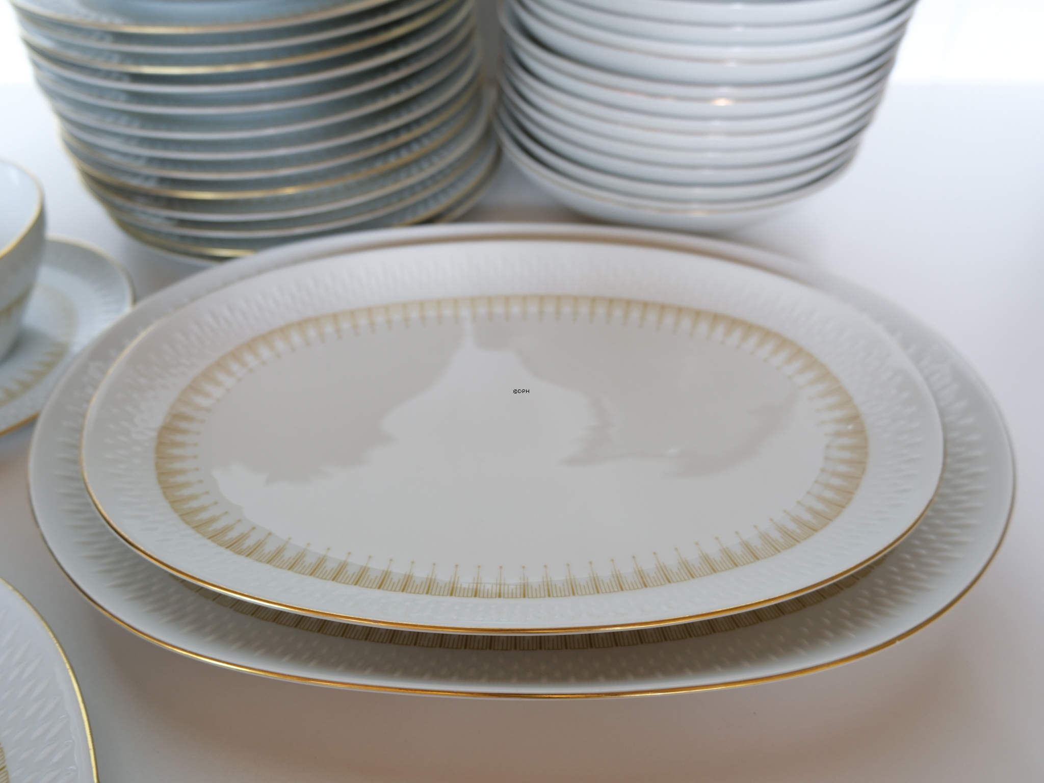 Bavaria Marcelisborg spisestel porcelæn (ialt 40 dele)