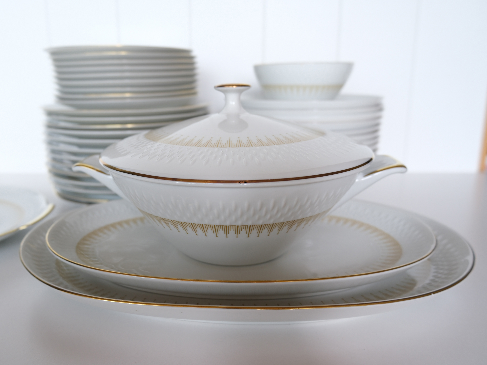 Bavaria Marcelisborg spisestel porcelæn (ialt 40 dele)