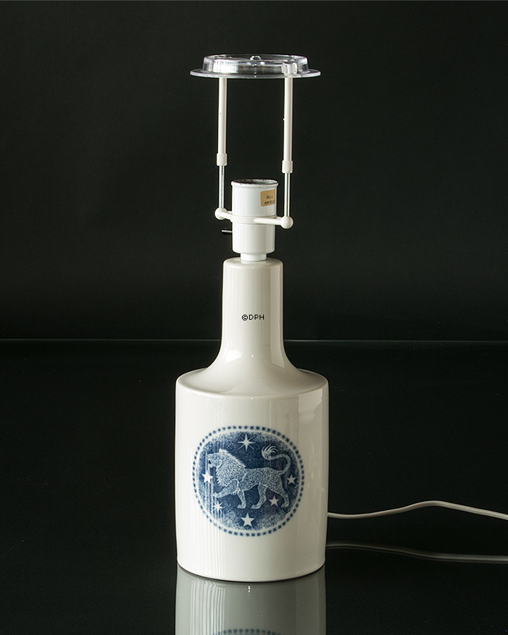 Stjernetegnslampe Løve Royal Copenhagen F&M