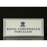 Royal Copenhagen Schild "Royal Copenhagen Porcelain"