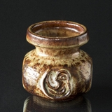 Kingo Keramik vase med fugle