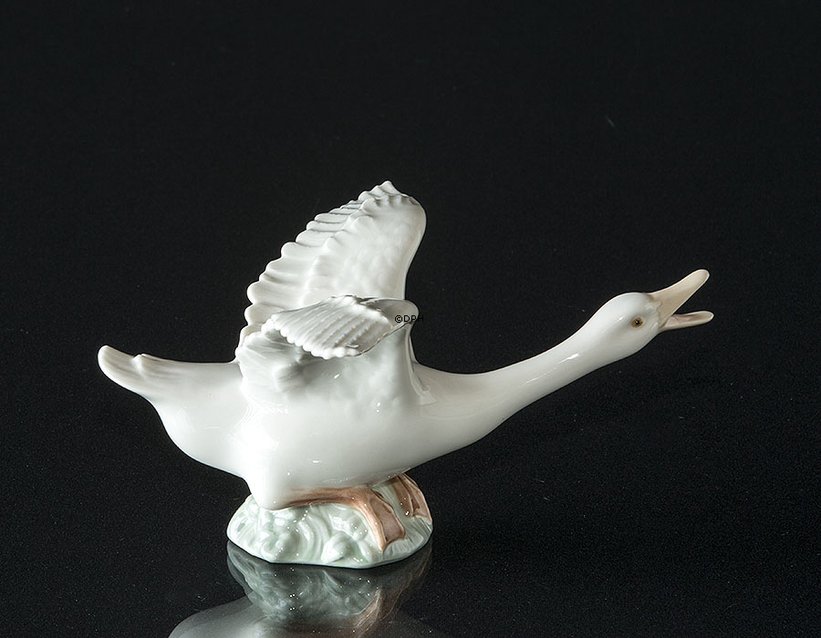 Lladro figur af flyvende gås nr. 1264