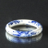 Royal Copenhagen Armband aus Porzellan Blaue Blumendekoration Ext. 8,5 cm Innenmaß 5,8 cm