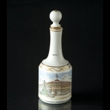 White carafe with overglaze decoration, Royal Copenhagen, specially made for EAC (1980-1984)
