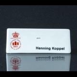 Bing & Grøndahl skilt, Henning Koppel