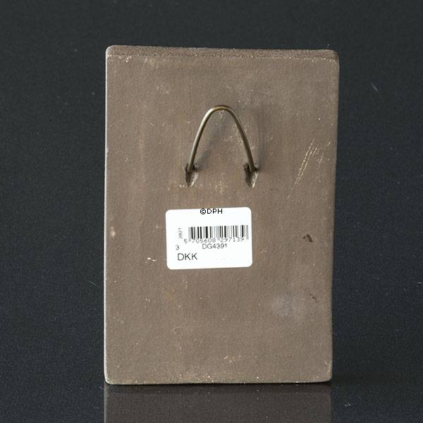 Knabstrup skilt blå med vægophæng