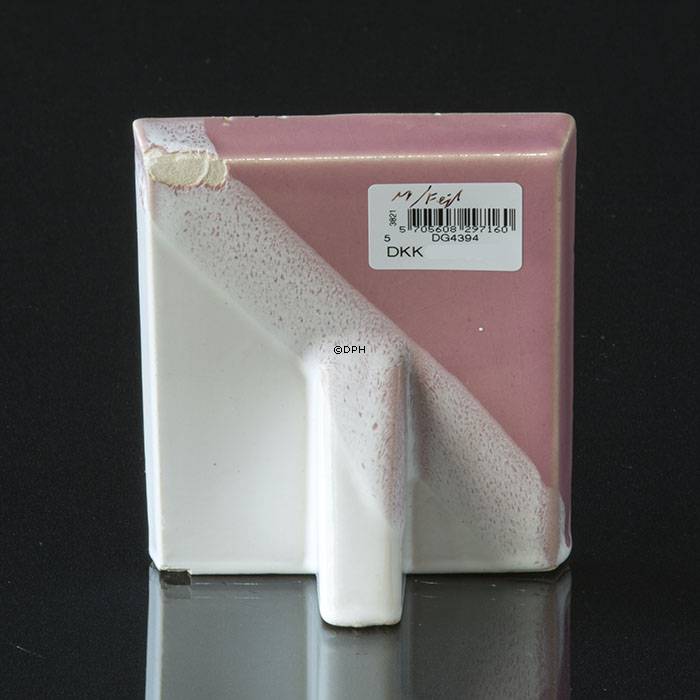 Asbo skilt stentøj Køge Danmark Lyserød/hvid