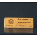 Söholm Bornholm 1835 Schild in Holz